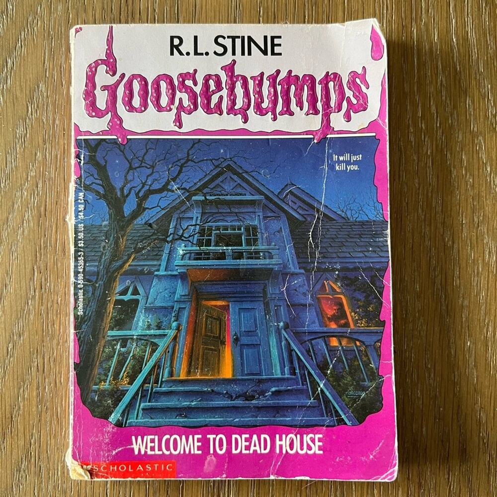 Vintage Goosebumps Welcome To Dead House #1 Book
